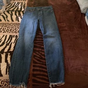 Wedgie fit Levi jeans